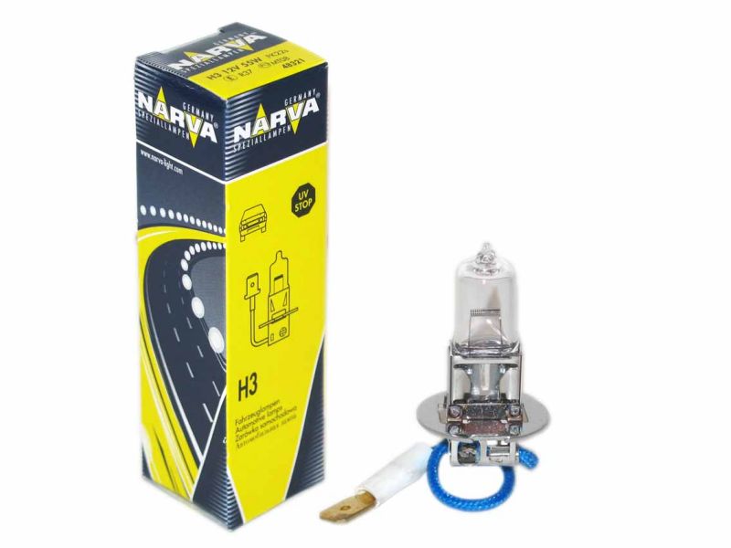 Лампа Narva H3 12V 55W Pk22s   48321