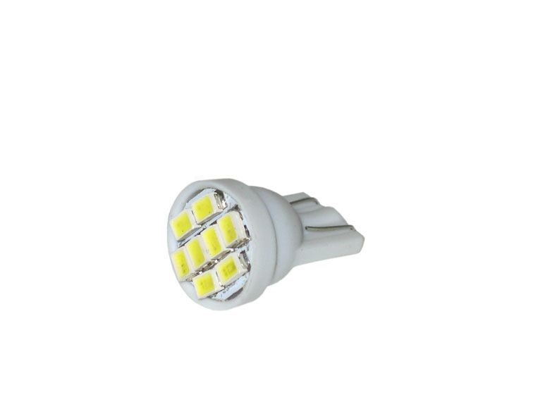 Светодиод Т10 -  8SMD  1210 белый /10/100_