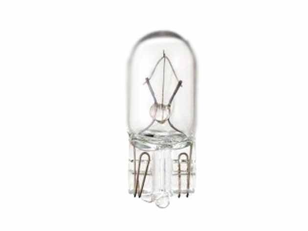 Лампа PHILIPS  12V W5W (W2.1*9.5d)/10