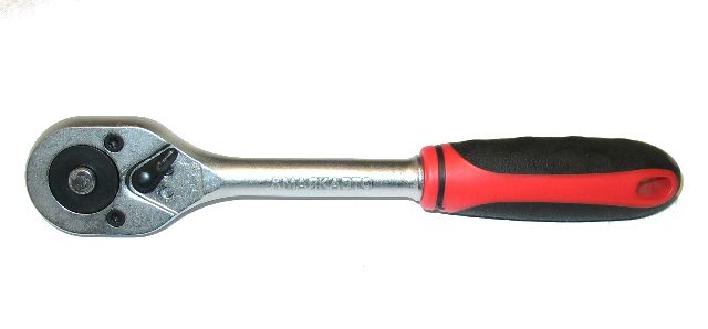 Трещотка 1/2" 24 зубов, пласт. ручка МАЯКАВТО™ 1/25/40_