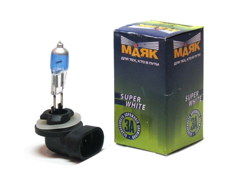 Лампа МАЯК H27 12- 27  PGJ 13 SUРER WHITE