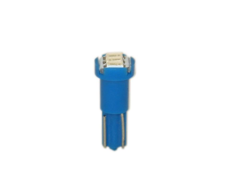 Светодиод 12V T 5 3SMD W2,0x4,6D BLUE (3014) "Маяк" /10