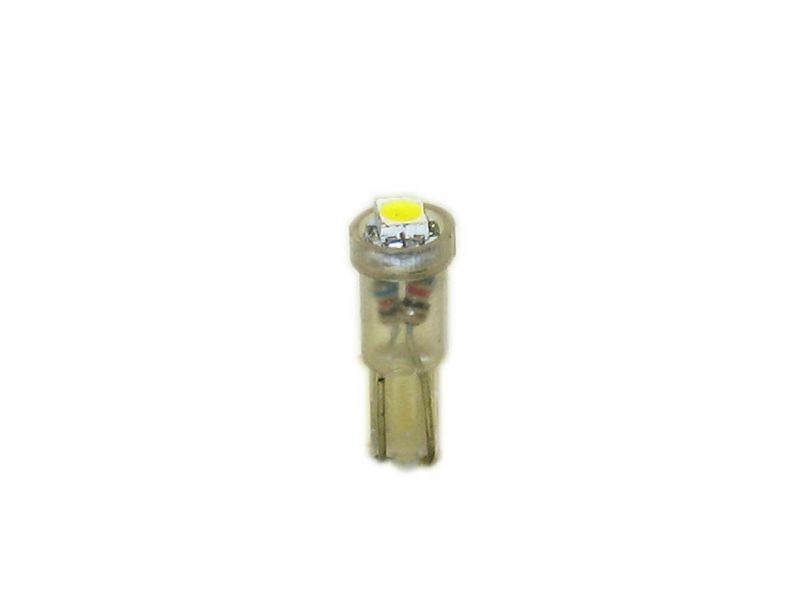 Светодиод 24V T 5 1SMD(3,5*2,8) W2,0x4,6D WHITE "Маяк" /10