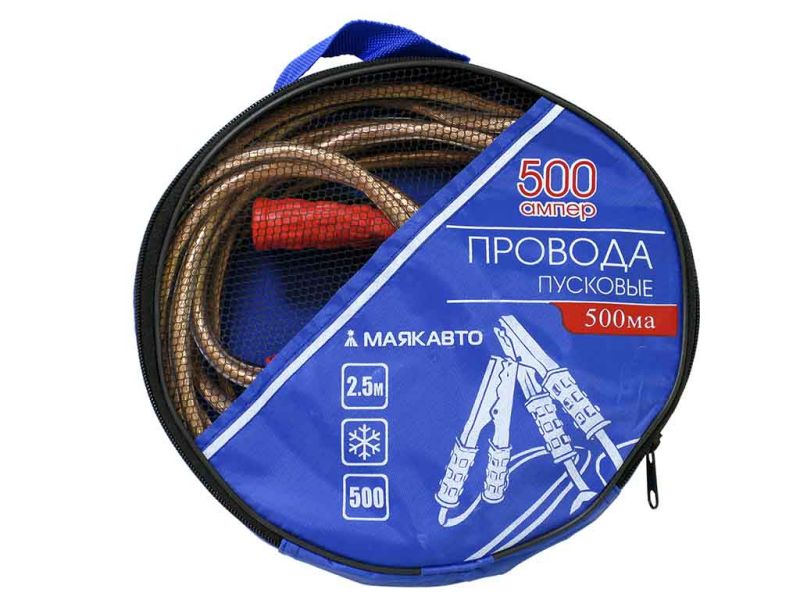 Провод прикуривателя  500А, L=2.5м МАЯКАВТО™ 1/12_