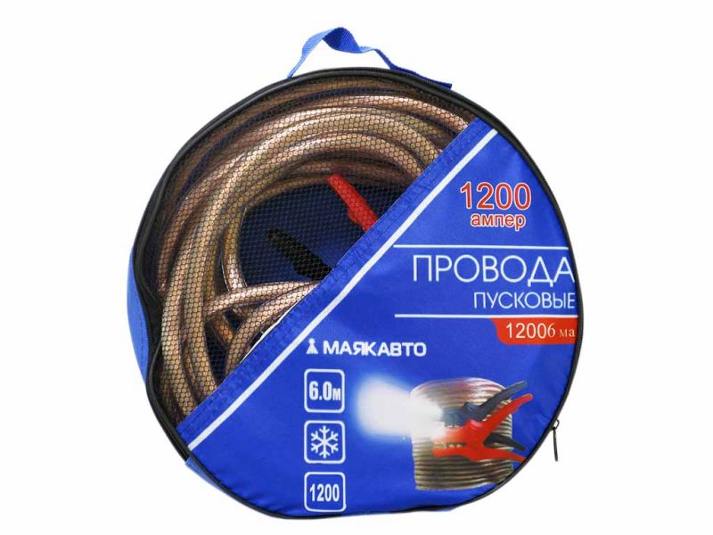 Провод прикуривателя 1200А, L=6м МАЯКАВТО™ 1/5_
