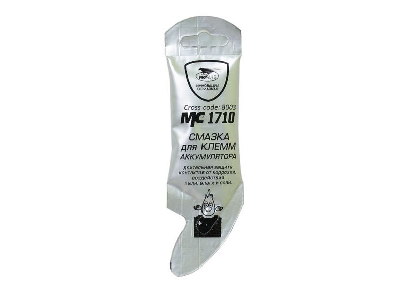 Смазка МС-1710 для клемм аккумулятора 10г стик-пакет /1/100