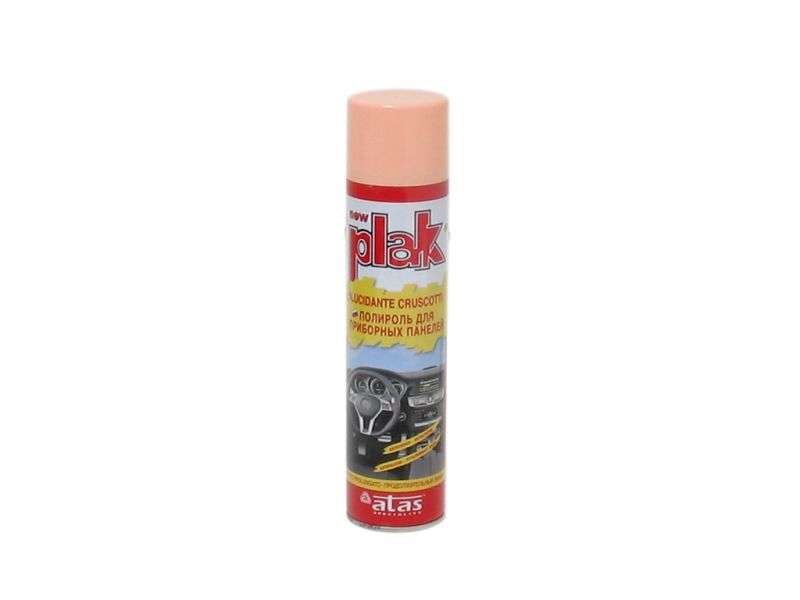 Полироль салона, спрей "PLAK"  400гр. Персик 1/24