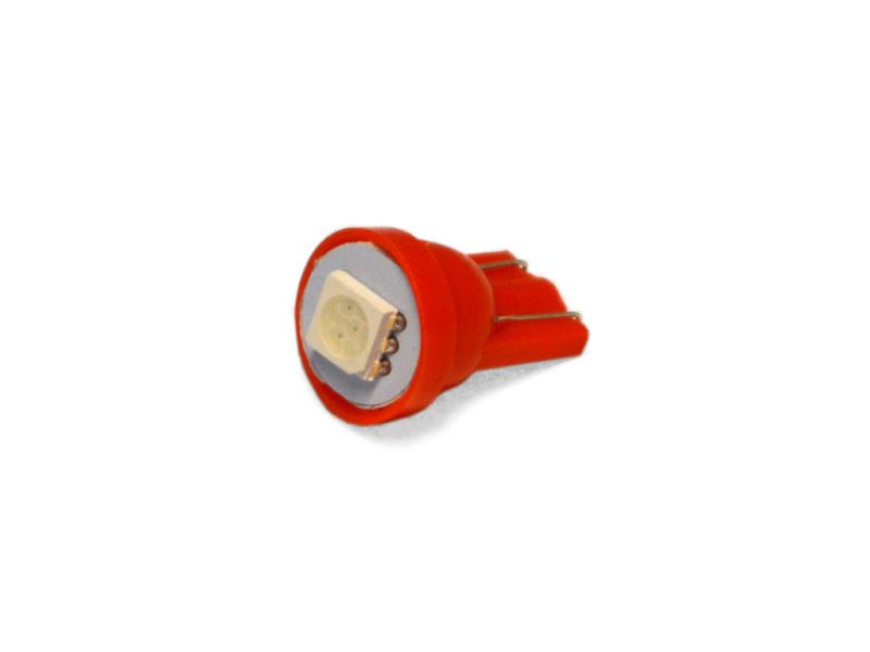 Светодиод Т10 -  1SMD  5050 красный /10_