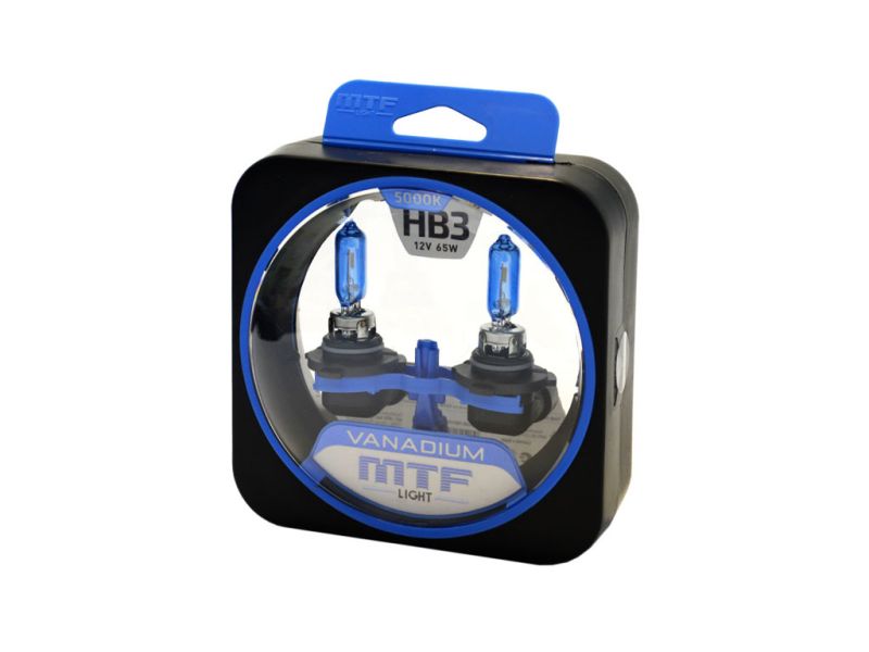 Набор ламп MTF HВ3 9005 12V65W Vanadium 5000K (Корея)