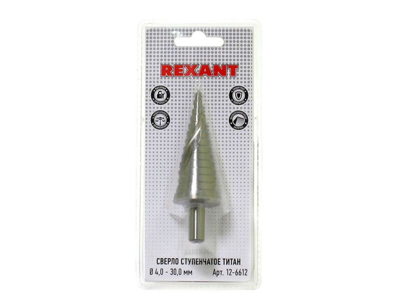 Сверло ступенчатое REXANT 4,0 - 30,0мм