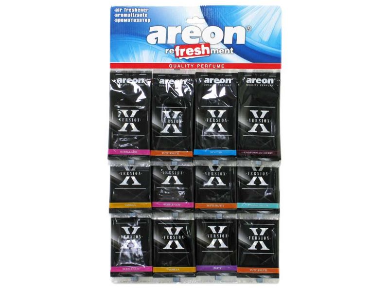 Освежитель воздуха "AREON" подвесной бумажный REFRESHMENT X-Version /60/900