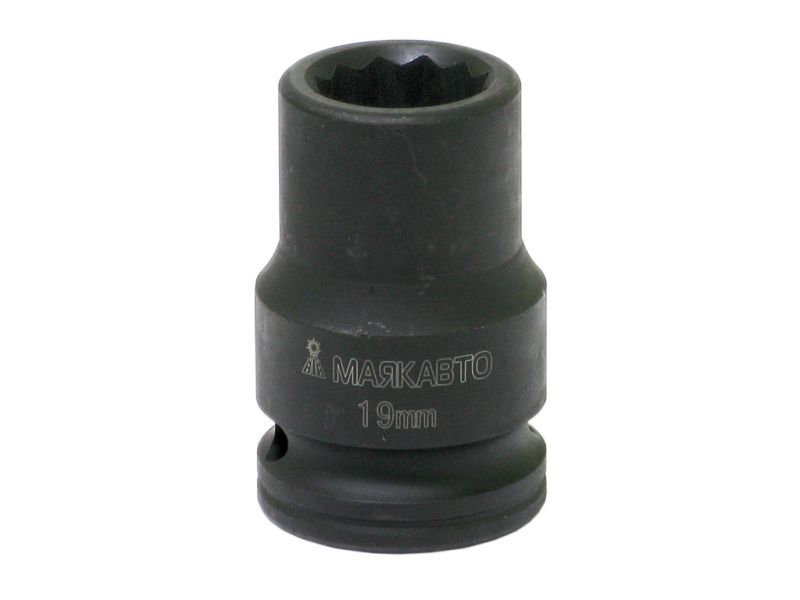 Головка ударная    19мм  3/4" 12гр. МАЯКАВТО™  1/100_