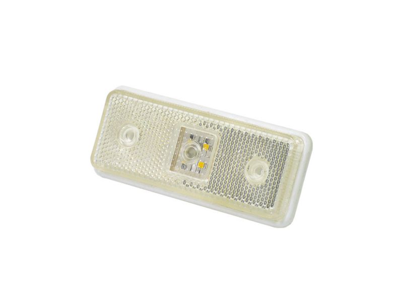 Указатель габаритов  2326W 12/24v (белый)  /1/20