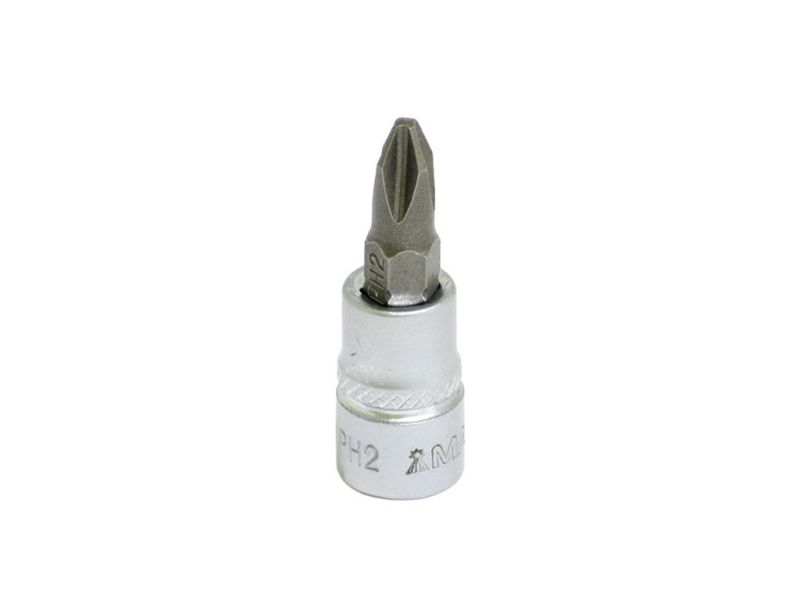 Головка бита крест. 1/4"  РН.2 L-37мм МАЯКАВТО™  /1/500_