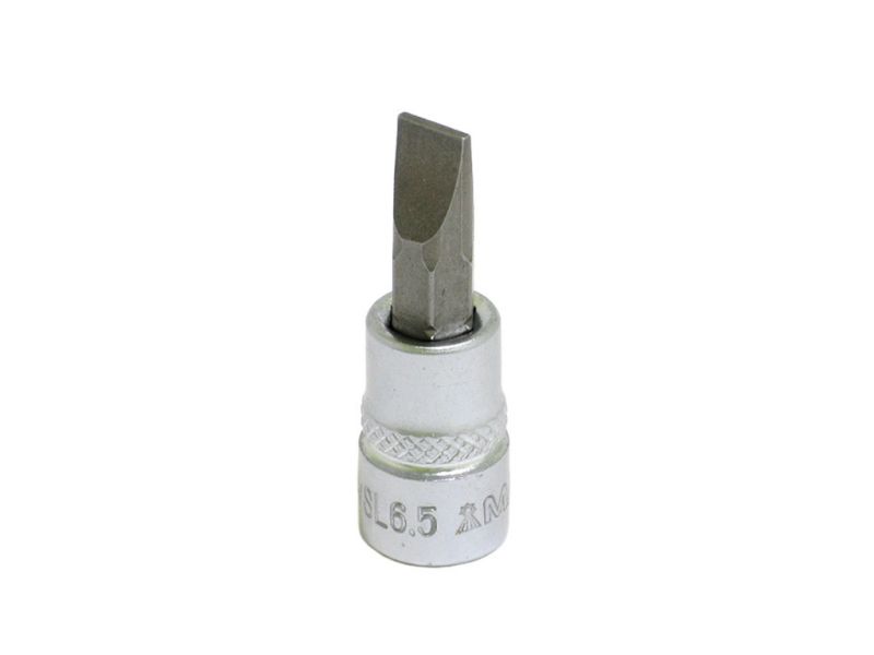 Головка бита шлиц 1/4" SL6.5, L-37мм МАЯКАВТО™ /1/10/70_