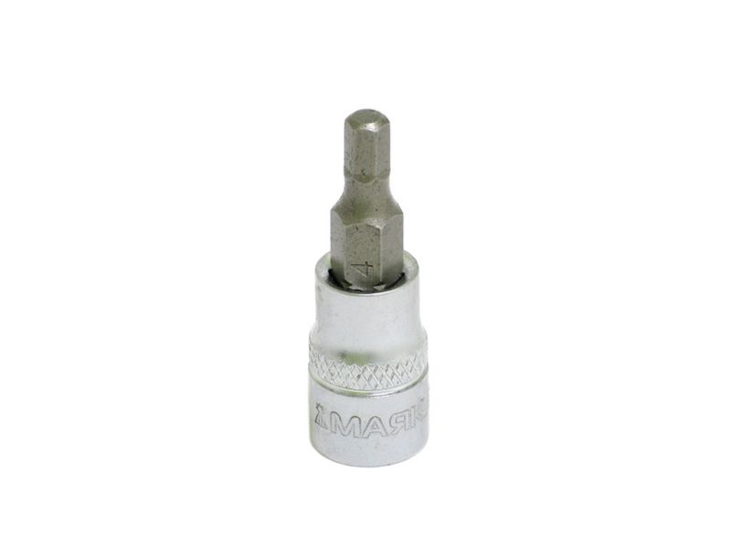 Головка бита 6 гран. 1/4" 4мм L-37мм Н4ММ МАЯКАВТО™/1/10/70/700_