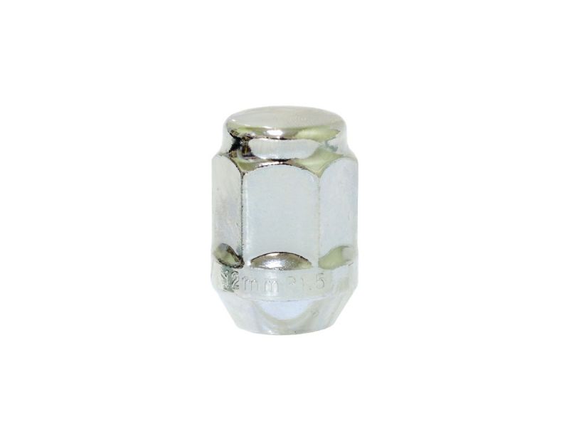 Гайка М12*1,50*35, конус, ключ 21, хром /1/20/300_
