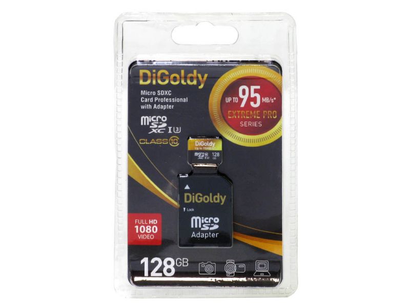 Карта памяти Micro SD 128 GB  UHS-1 U-1 10класс /1