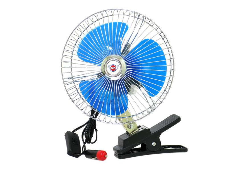 Вентилятор 8" на прищепке 12V М5 1/20_
