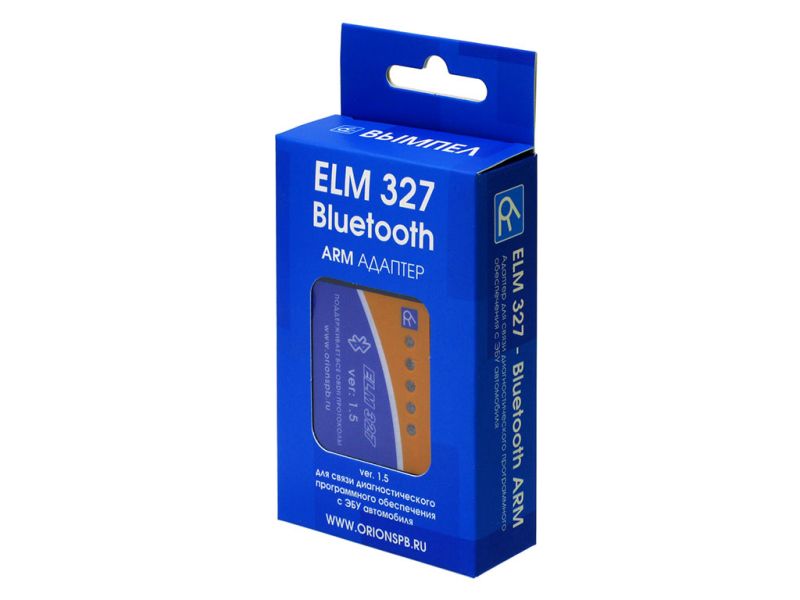 Тестер диагностический OBD2 Bluetooth ELM327 версия 1.5