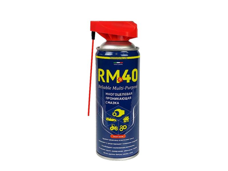 Смазка RM-40 450мл Reliable Multi-Purpos для применения в быту и на производстве1/24