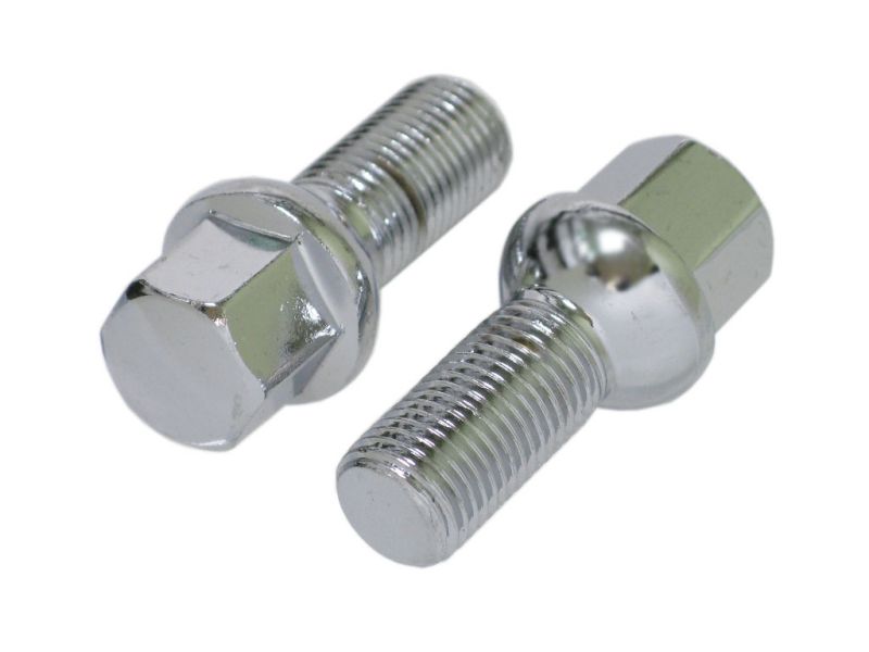 Болт М14*1,50*27, сфера, ключ 17, хром /20
