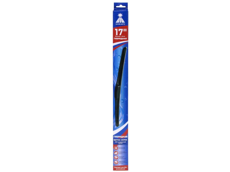 Щётка стеклоочистителя гибридная 43см (17") ULTRA,  МАЯКАВТО™/1/100_