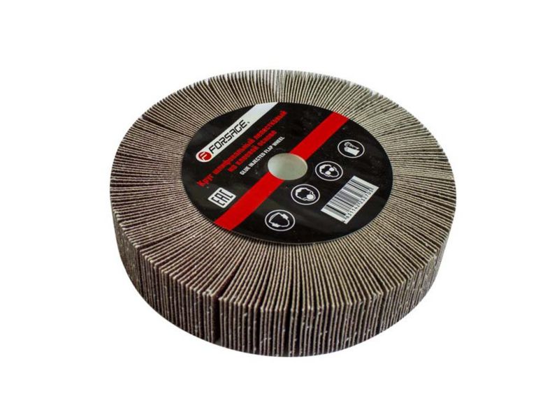 Круг лепестковый зачистной 125x25x16мм (Grit 100) Forsage