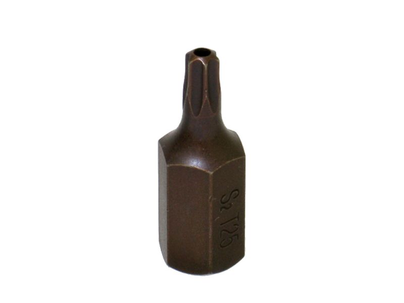 Бита Т25 TORX, 6 лучей, L=30mm с отверстием МАЯКАВТО™ 1/10/80/800_