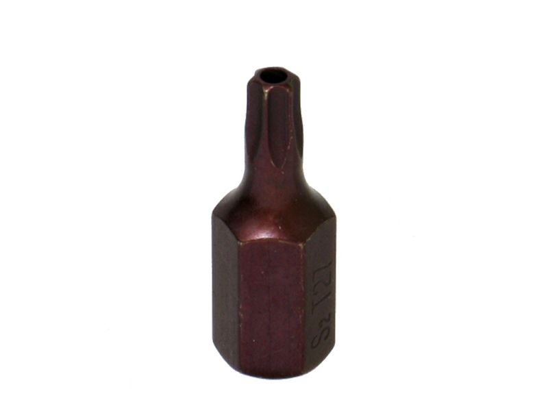 Бита Т27 TORX, 6 лучей, L=30mm с отверстием МАЯКАВТО™ 1/10/80/800_