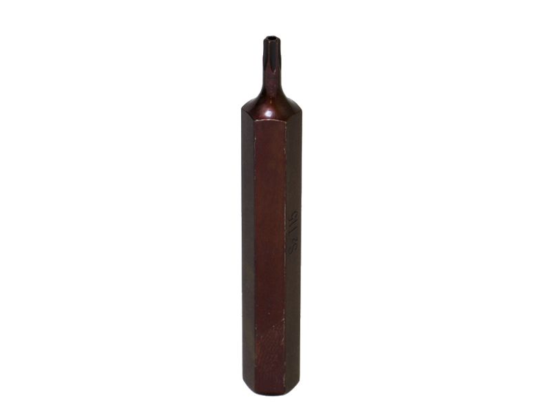 Бита Т15 TORX, 6 лучей, L=75mm с отверстием МАЯКАВТО™ 1/10/50/500_