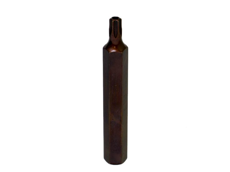 Бита Т30 TORX, 6 лучей, L=75mm с отверстием МАЯКАВТО™ 1/10/50/500_