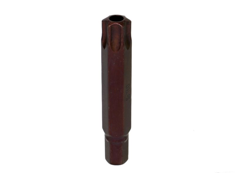Бита Т60 TORX, 6 лучей, L=75mm с отверстием МАЯКАВТО™ 1/10/40/400_