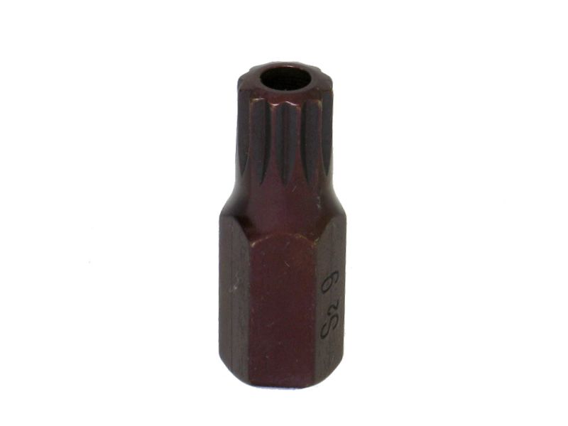 Бита М9 SPLINE, 12 лучей, L=30mm с отверстием МАЯКАВТО™ 1/10/80/800_