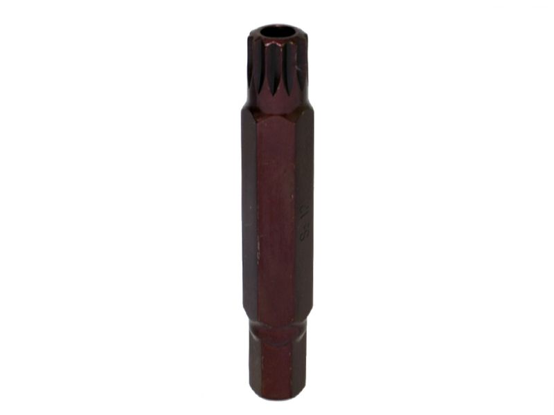 Бита М12 SPLINE, 12 лучей, L=75mm с отверстием МАЯКАВТО™ 1/10/40/400_