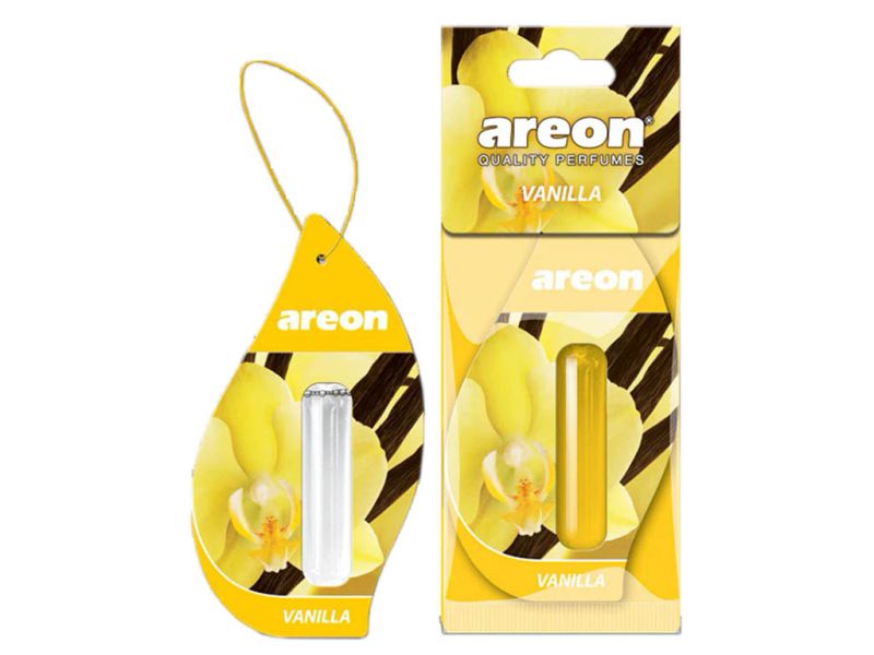 Освежитель воздуха "Аreon" подвесной гелевый LIQUID 5мл Ваниль 06 /1/24