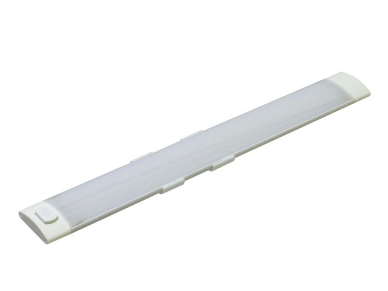 Плафон подсветки салона, длинный (30*3см, DC 12-85V, 12W, 120LED) (1шт)