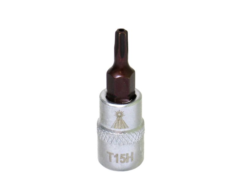 Головка бита TORX с отв. 1/4" T15H L=32мм МАЯКАВТО™ 1/10/70/700_