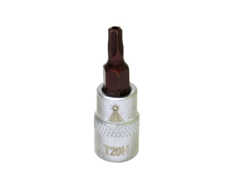 Головка бита TORX с отв. 1/4" T20H L=32мм МАЯКАВТО™ 1/10/70/700_