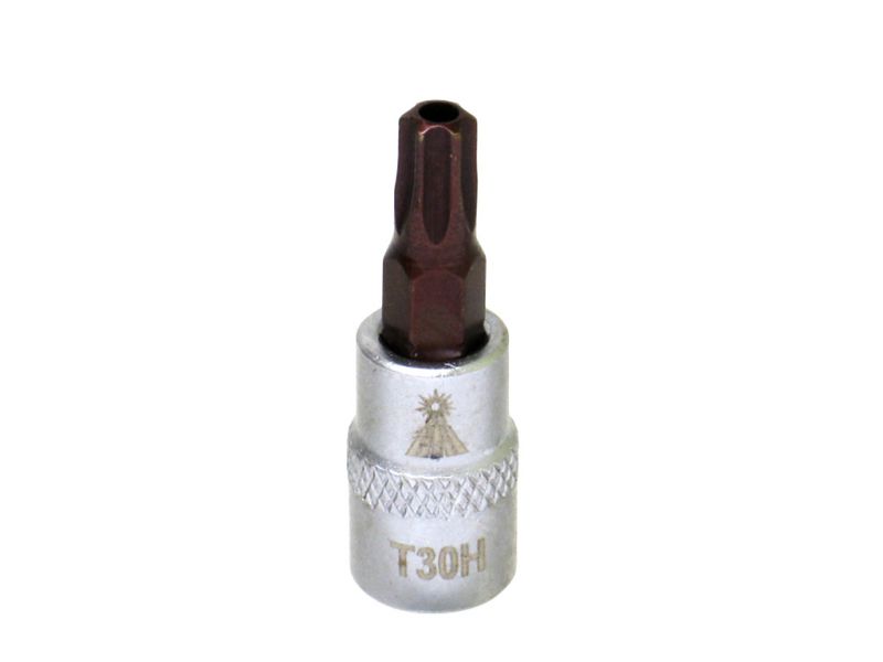 Головка бита TORX с отв. 1/4" T30H L=32мм МАЯКАВТО™ 1/10/70/700_