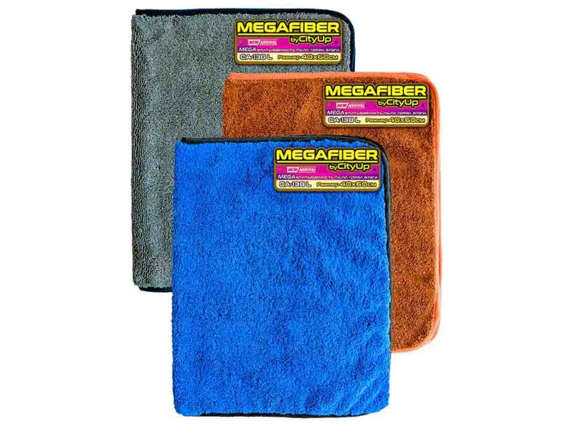 Салфетка Микро-Фибра СА-138 L MEGAFIBER 40*60/1/3/90