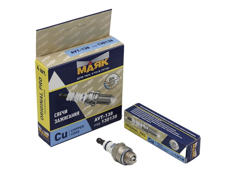 Свечи зажигания (4626) для а/м Nickel Honda, Husqvarna, Kawasaki, Stihl, Yamaha Cu copper core AVT-1