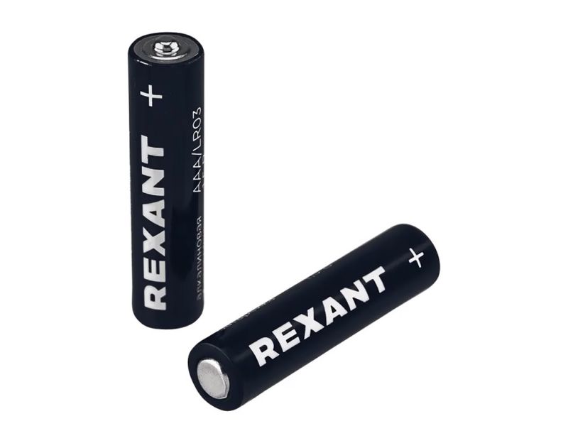 Батарейки алкалиновые AAA/LR03 REXANT (бл. 2шт) /2