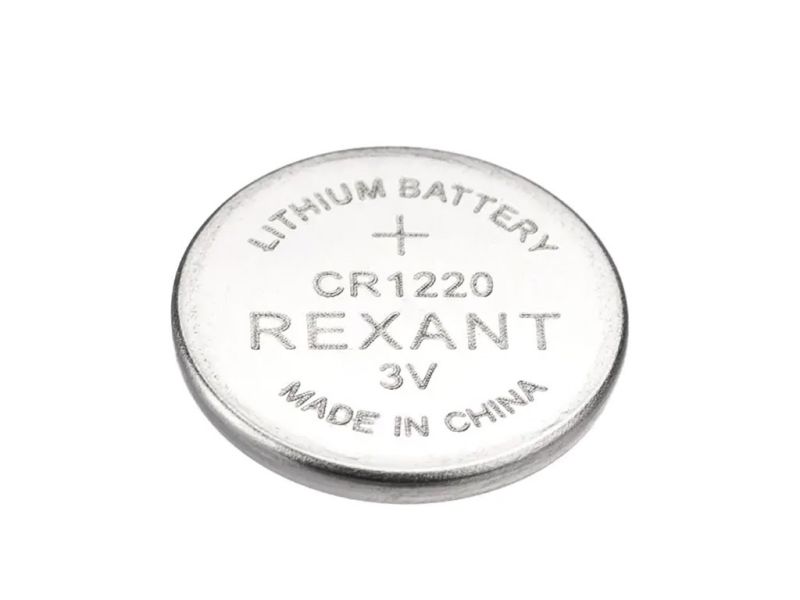Батарейки литиевые CR1220 3В блистер 5 шт. REXANT /5