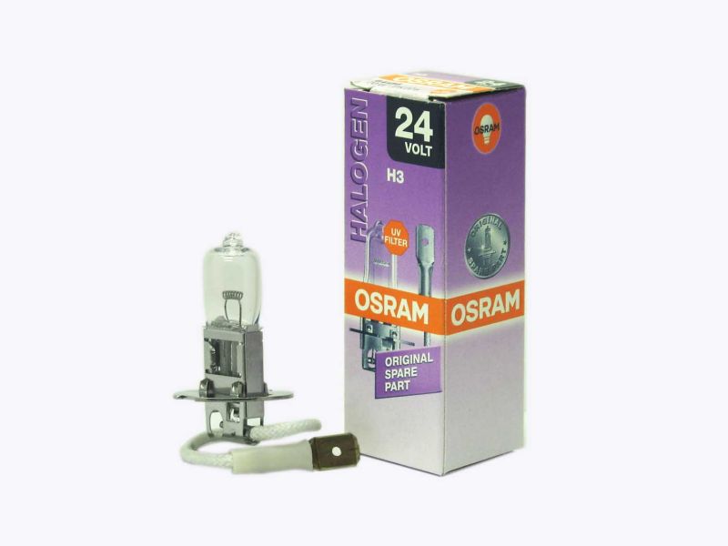 Лампа Osram   H3 (70) 24V РК22s /1/10/100