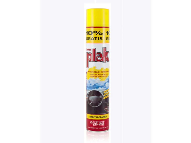 Полироль салона, спрей "PLAK"  750гр. Лимон 1/24