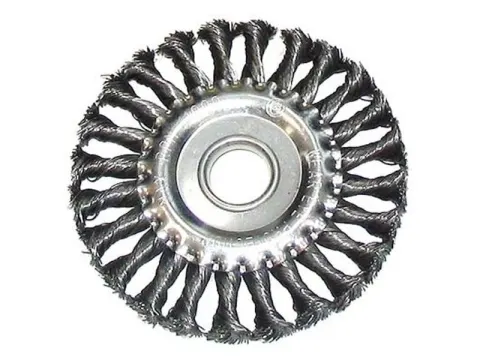 Щётка металл. для УШМ 200мм/22мм крученая ЕРМАК /1/20