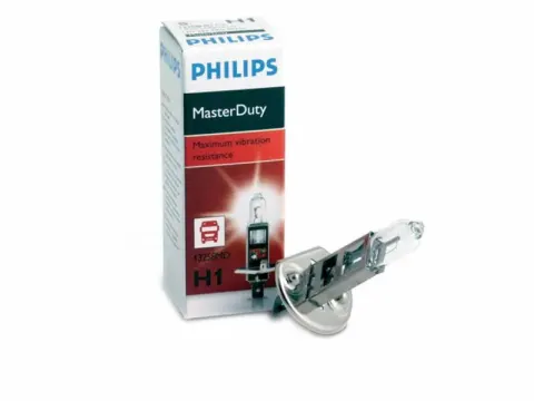 Лампа PHILIPS  H1 24V70W MASTED DUTY /10/100