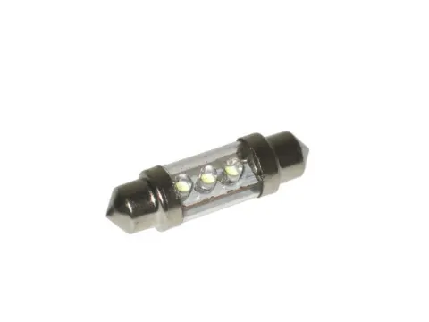 Светодиод Т11 - 3LED синий 36мм /10/100    _