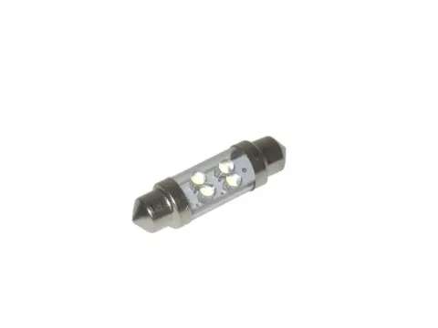 Светодиод Т11 - 4LED синий  36мм/10/100    _